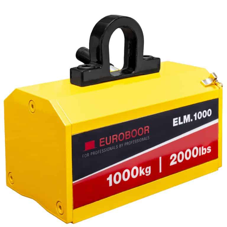 Магнит грузоподъемный рабочая грузоподъемность 1000 кг EUROBOOR ELM.1000 Магнитные отвертки
